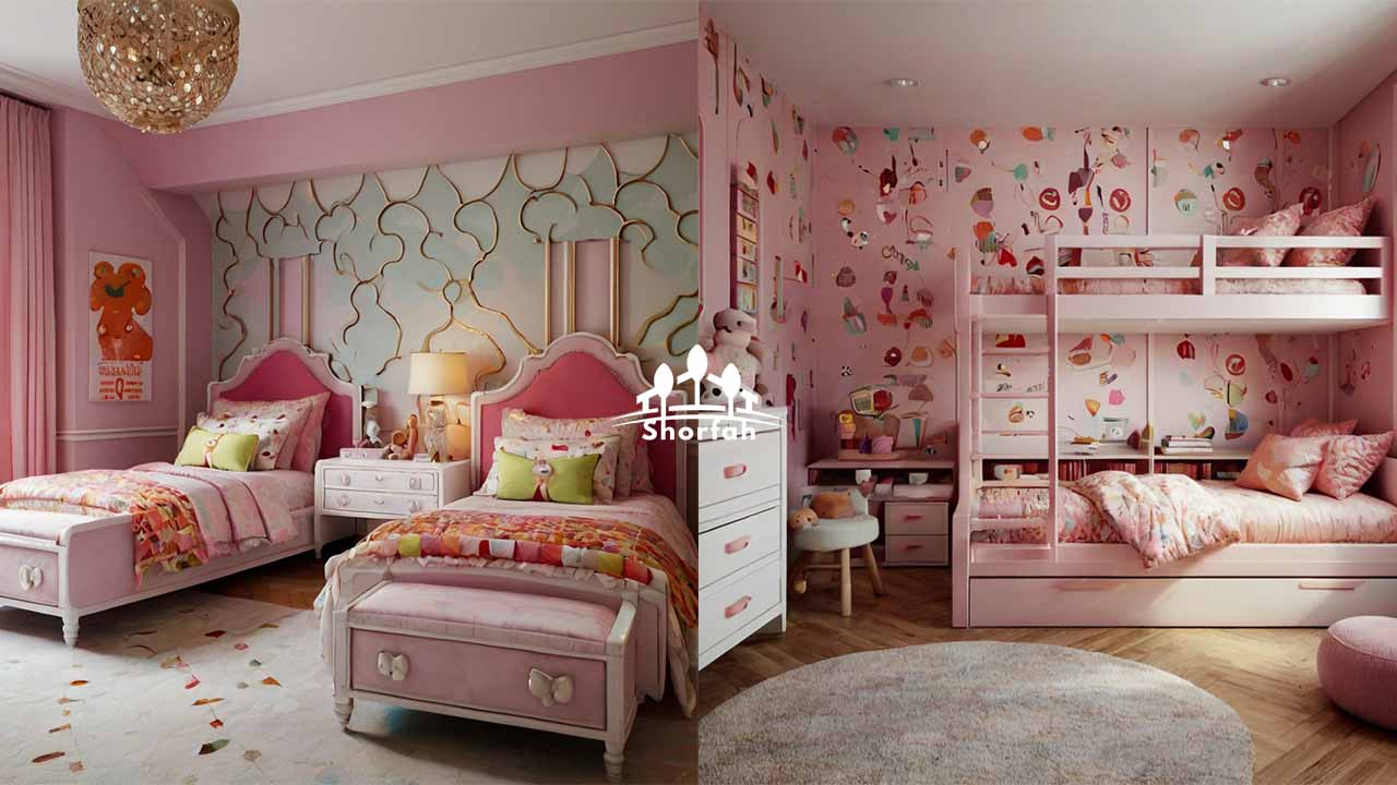 أفكار مبتكرة لديكور غرفة نوم البنات - الألوان والتصاميم