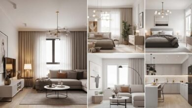 كيفية تصميم غرف المنزل