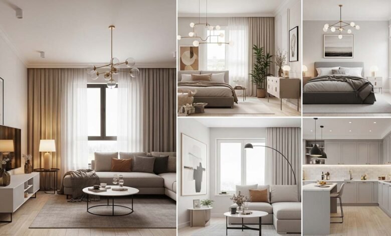 كيفية تصميم غرف المنزل