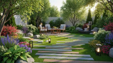 كيفية تصميم حدائق المنزل